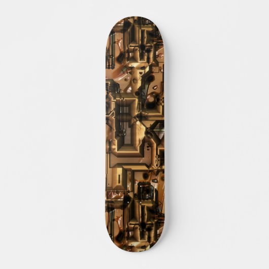 Mauvais Robot 3a Skateboard (Devant)