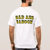 MAUVAIS T-SHIRT DE BABOUIN D'ÂNE (Dos)
