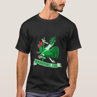 Mauvais T-shirt de carrousel de garçon (vert et