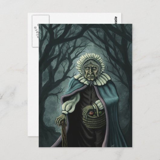 mauvaise carte postale d'art d'imaginaire de (Devant / Derrière)