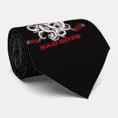 Mauvaise cravate de garçons de Hockey-Ville avec (Roulé)