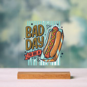 Mauvaise Journée Hot Dog Retro Vector Conception d (Neutre)