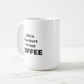 Mauvaise tasse de café (Devant gauche)