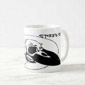 Mauvaise tasse de café d'oiseau de BC&F (Devant droit)