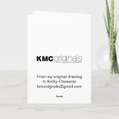 Mauvaises habitudes de rat fumant la carte potable (Dos)