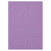 Mauve avec petite nappe de conception rayée (Devant)