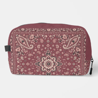 Mauve Bandana Paisley Allround Tas Reisorganizer