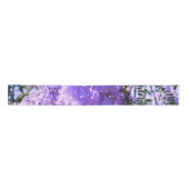 Mauve Bell Satin Ribbon Lint (Voorkant)