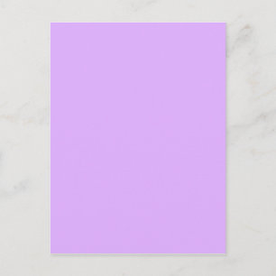 Mauve, bleke violethexacode e0b0ff briefkaart