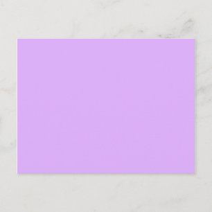 Mauve, bord violet hex code e0b0ff briefkaart