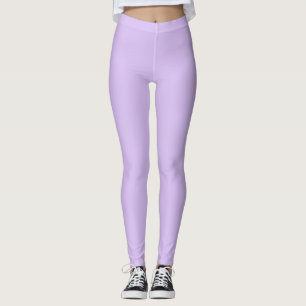 Mauve effen effen kleur leggings