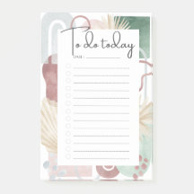 Mauve en groene Abstracte vormen om lijst na te ma