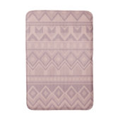Mauve geo badmat (Voorkant Verticaal)