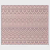 Mauve geo cadeaupapier (Vlak)