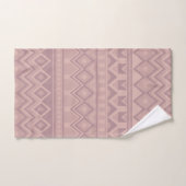 Mauve Geo Towel Bad Handdoek (Handdoek)