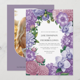 Mauve Kwarts, Stofachtige Pioen & Bevroren Lilac B Kaart