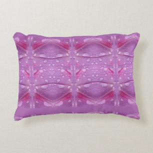 Mauve met roze accent kussen