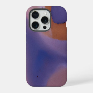 « Mauve Mirage Flow » – Abstrait Rose Bleu Pêche