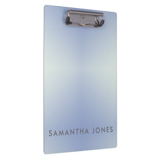 Mauve Ombre Simple Plain Personaliseer uw eigen na Klembord (Rechts)