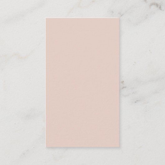 Mauve Peach Flowers QR Code Baby shower Registry Informatiekaartje (Achterkant)