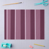 Mauve Pink Striped Funky Pattern Decoupage Tissuepapier (Craft)