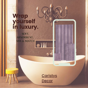 Mauve pourpre strié