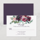 Mauve Rose Violet Rouge Vert Réponse (Devant / Derrière)