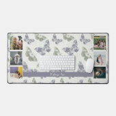 Mauve & Sage Papillons photo Collage (Clavier et souris)