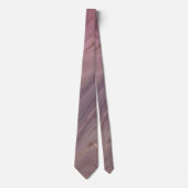Mauve Strata | Dustroze roodroodbruin Stropdas (Voorkant)