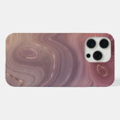 Mauve Strata | Dusty Rose et Rose Gold Agate (Verso Horizontal)