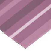 Mauve strepen tafelkleed (Gekanteld)