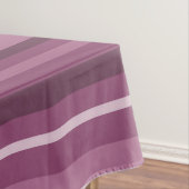 Mauve strepen tafelkleed (Voorbeeld)