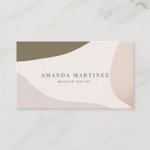 Mauve Swatches Modern Trendy Visitekaartje