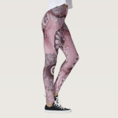 Mauve Swirl Leggings (Rechts)