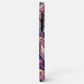 Mauve Taupe Roze Violet Paarse Paisley Pattern Case-Mate iPhone Case (Achterkant/links)