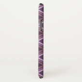 Mauve zigzag strepen Case-Mate iPhone case (Achterkant / rechts)