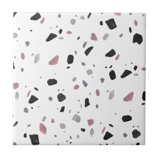 MauveTerrazzo Tegeltje (Voorkant)