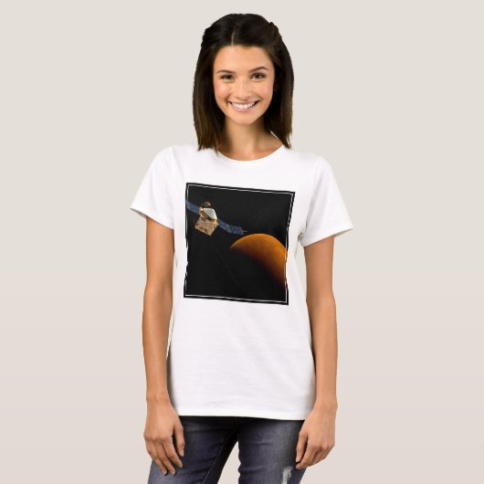 Maven ruimtesonde. t-shirt (Voorkant volledig)