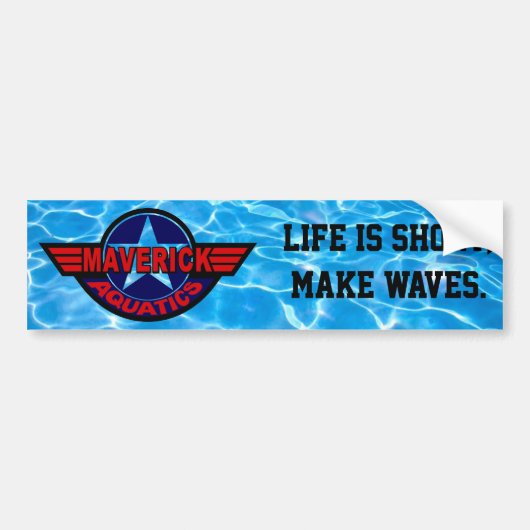 Maverick Aquatics Bumpersticker (Voorkant)