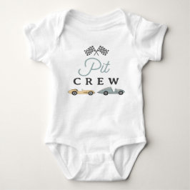 MAVERICK  blauw gele rackauto Romper