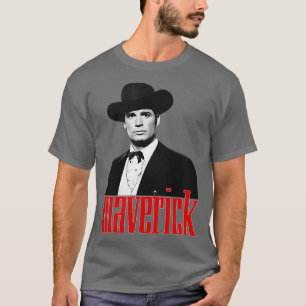 Maverick James Garner 50s60s TV Western T-shirt