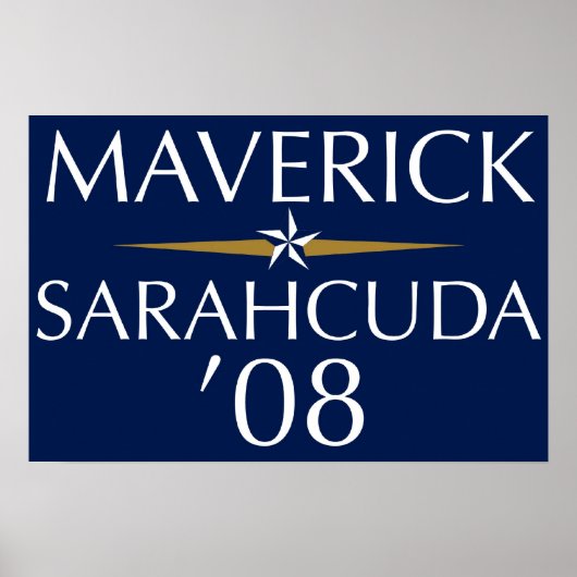 Maverick/Sarahcuda '08 Poster (Voorkant)