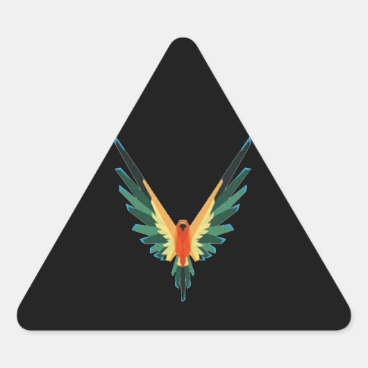 MAVERICK STICKERS! DRIEHOEK STICKER (Voorkant)