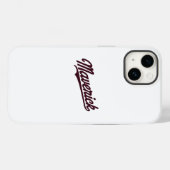 Maverick Typography Design Case-Mate iPhone Case (Achterkant (horizontaal))