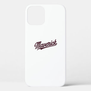 Maverick Typography Inspirerend iPhone 12 Hoesje