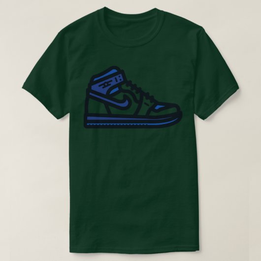 Mavericks Basketbal Sneakers T-shirt (Design voorkant)