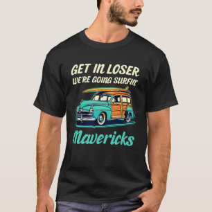 Mavericks Beach Grote Golf Surfing Mannen Vrouwen T-shirt