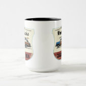  Mavericks Surfing Beach Woody Mug (Centre)