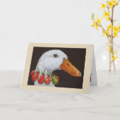 Mavis la carte canard (Fleur jaune)