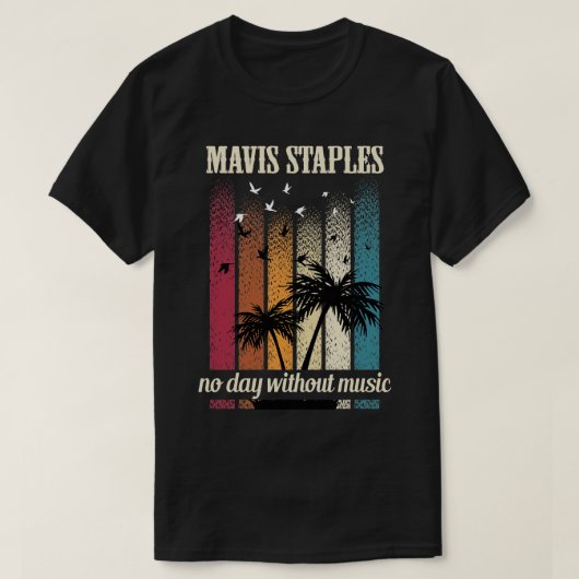 MAVIS STAPLES CHANSON TShirt 2 (Design devant)